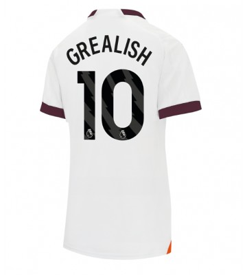 Manchester City Jack Grealish #10 Bortedrakt Kvinner 2023-24 Kortermet